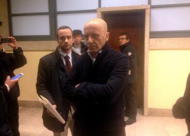 Il direttore Sallusti al Tribunale di Milano 6