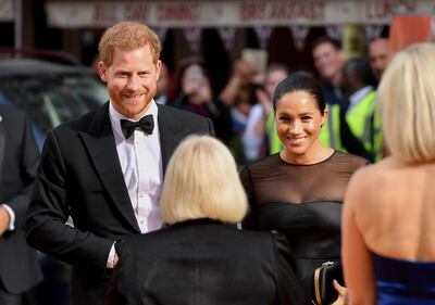 Alla prima di "The Lion King" Harry e Meghan rubano la scena a tutti 9