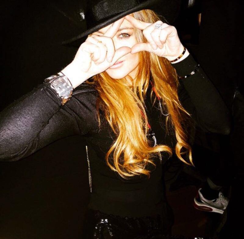 Lindsay Lohan, la sexy attrice con i capelli rossi 3