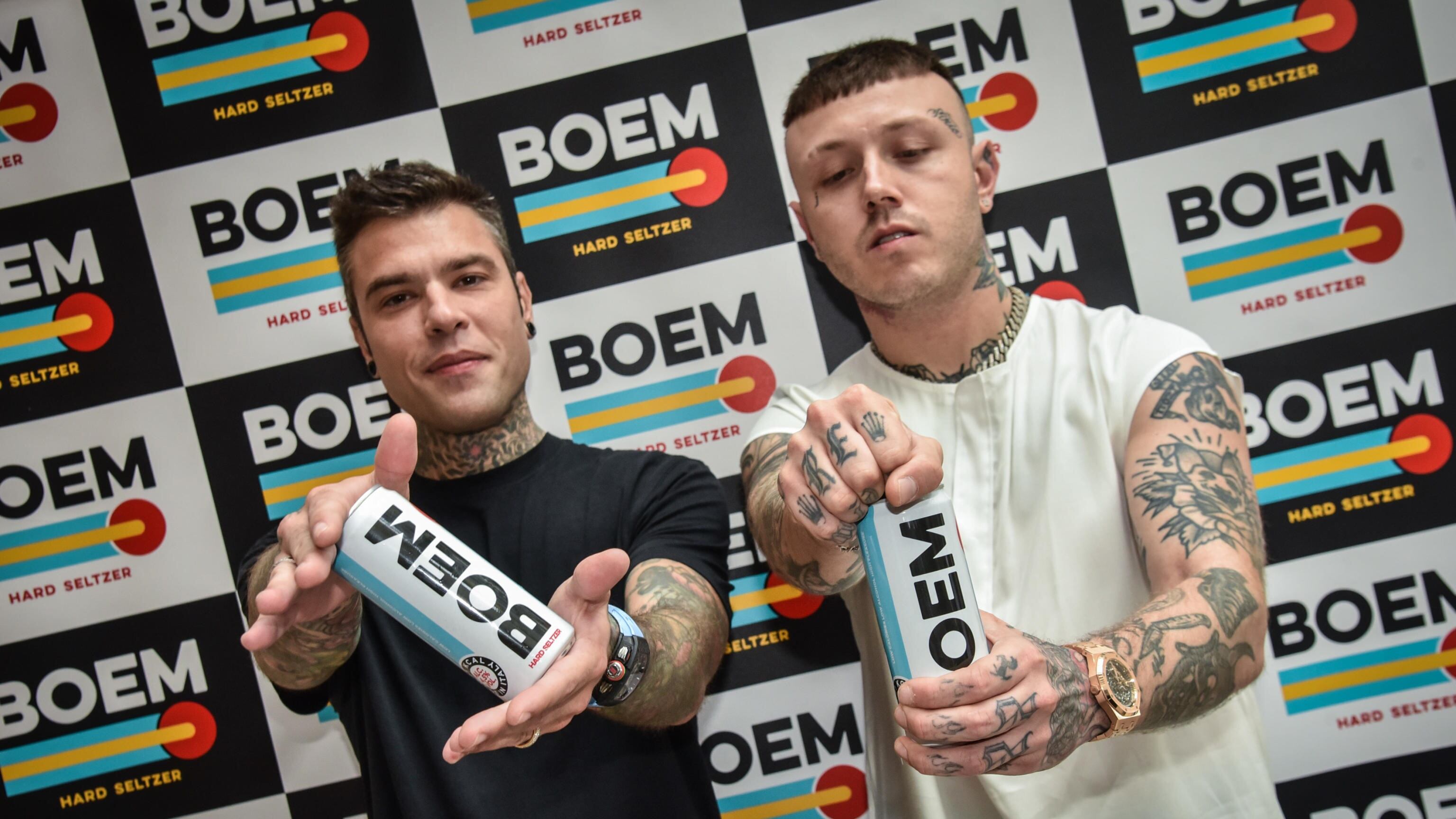 Ecco chi c'è dietro Boem, la nuova bevanda di Fedez e Lazza
