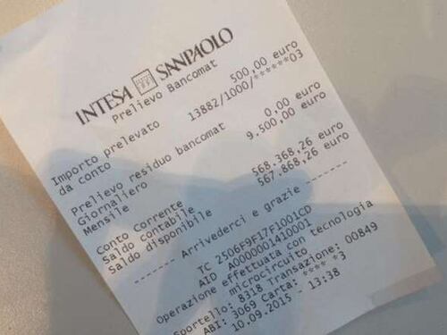 Il tweet che spopola in rete: "AAA se hai perso questo scontrino io sono qui"