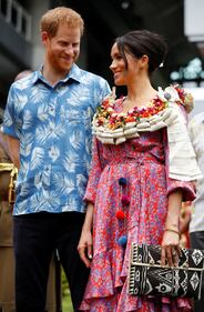 Meghan Markle, i primi scatti in abito premaman 5