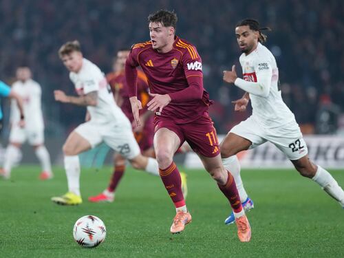 Europa League, una buona Roma batte lo Stoccarda grazie alla doppietta di Pisilli