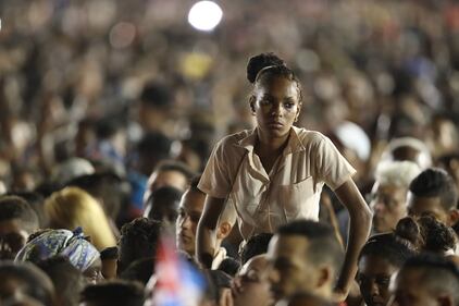 L'ultimo saluto a Fidel Castro a Santiago 17