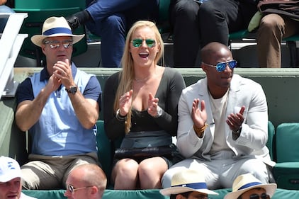 Lindsey Vonn al Roland Garros in tribuna con il nuovo fidanzato 1