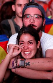 Le fasi del discorso sull'indipendenza di Puigdemont 25