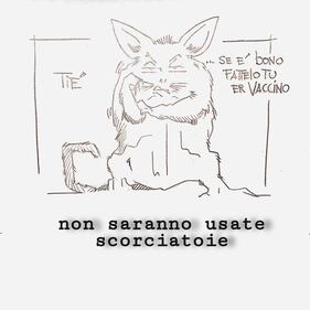 La vignetta del giorno: il vaccino sarà sicuro!!!...neanche le cavie ci credono.. 1