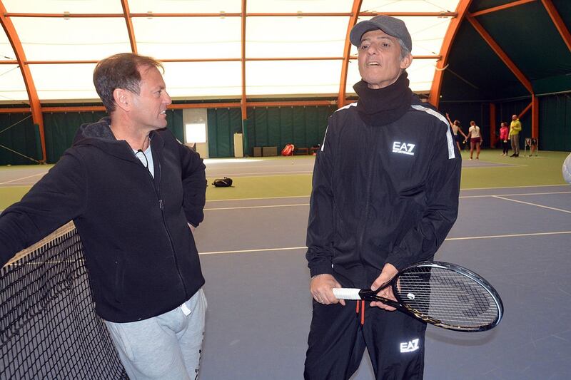 Fiorello gioca a tennis a Bordighera ed è subito show 13