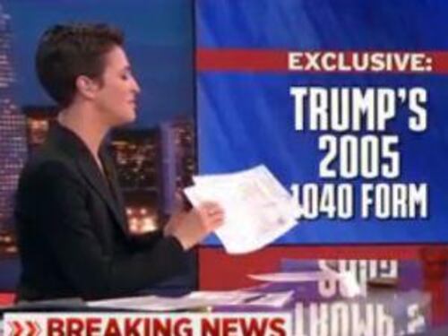 Il giornalista dello scoop: "Trump potrebbe avermi mandato documento sui suoi redditi"