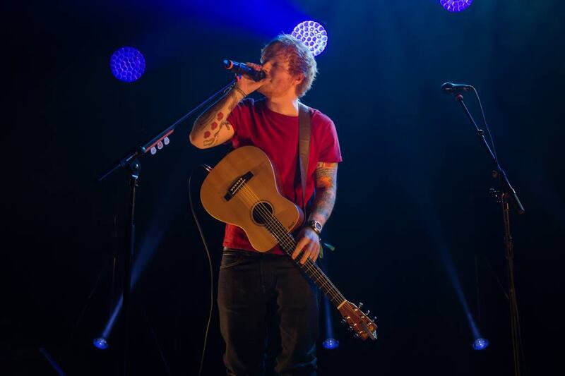 Ed Sheeran, le foto dell'artista in concerto 7