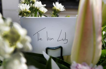 Il saluto a Margaret Thatcher 15