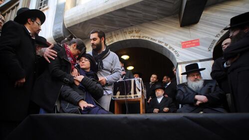 A Gerusalemme i funerali delle vittime di Parigi 2