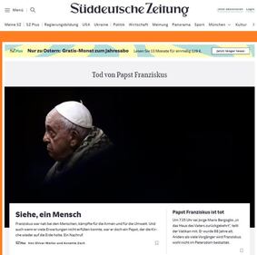 La stampa internazionale sulla morte di Papa Francesco 16