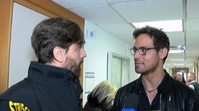 Striscia la notizia, Gabriel Garko accetta il tapiro, ma aggiunge: "La prossima volta ti investo"