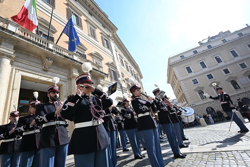 Concerto per ""Montecitorio a porte aperte" della Banda dell'Esercito Italiano 3