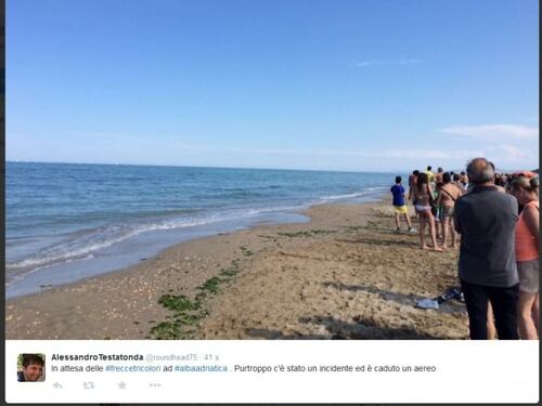 Abruzzo, scontro fra due aerei pattuglia acrobatica