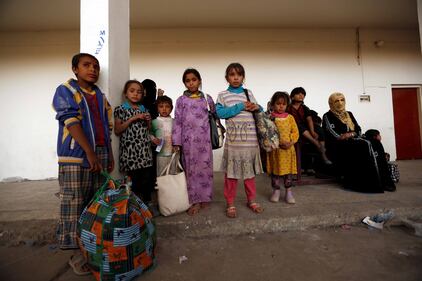 I profughi della battaglia di Mosul 4
