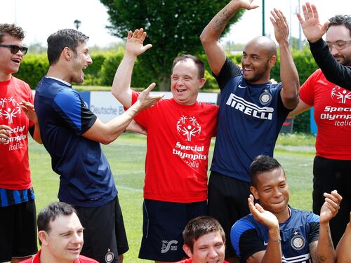Special Olympics-Inter, gol all'integrazione