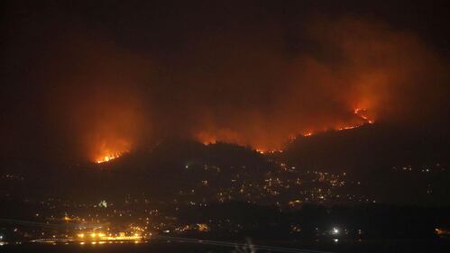 Le fiamme devastano Galizia e Portogallo 7