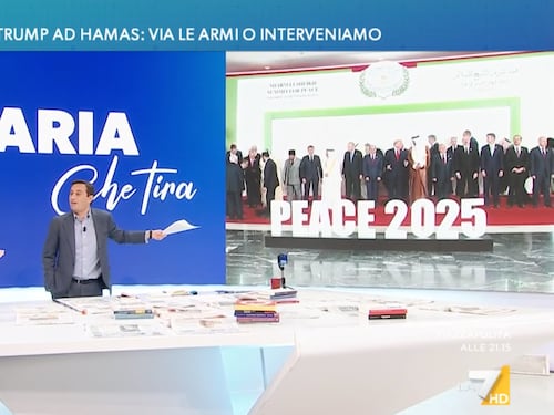 “Mancava la Palestina”. “Ma c’era Abu Mazen”. Rissa tv tra Bertinotti e Parenzo