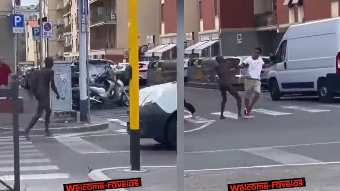 Nudo in strada a Firenze, aggredisce i passanti e ferisce 2 corrieri: fermato straniero
