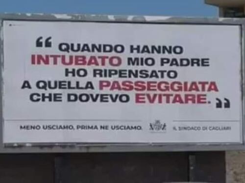 Cartelloni choc a Cagliari: polemiche investono il sindaco