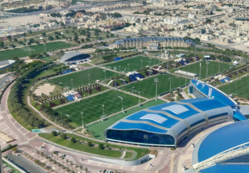 Vista aerea della Aspire Academy di Doha - Fonte: Wikiwand