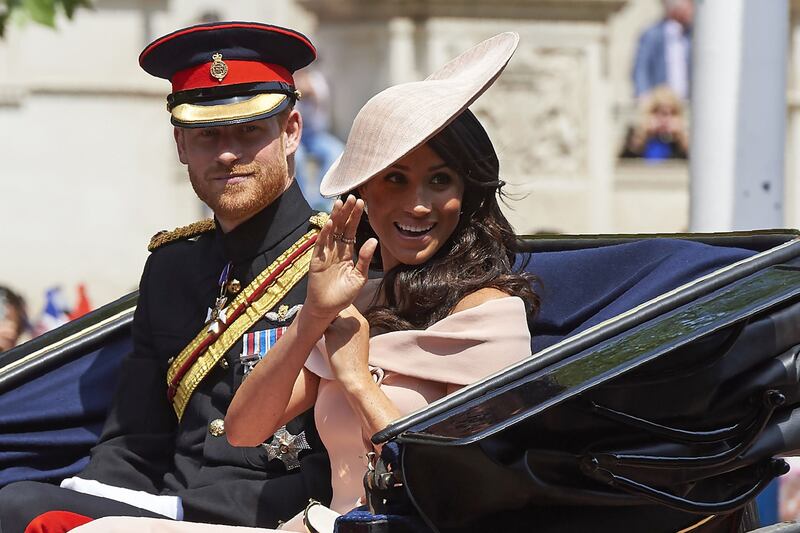 Meghan Markle al Trooping the Colour 6