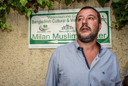 Moschea di via Cavalcanti, il presidio della Lega 7