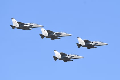 Caccia dell'esercito polacco nei cieli di Varsavia