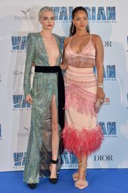 Rihanna sexy alla première di Valerian 22