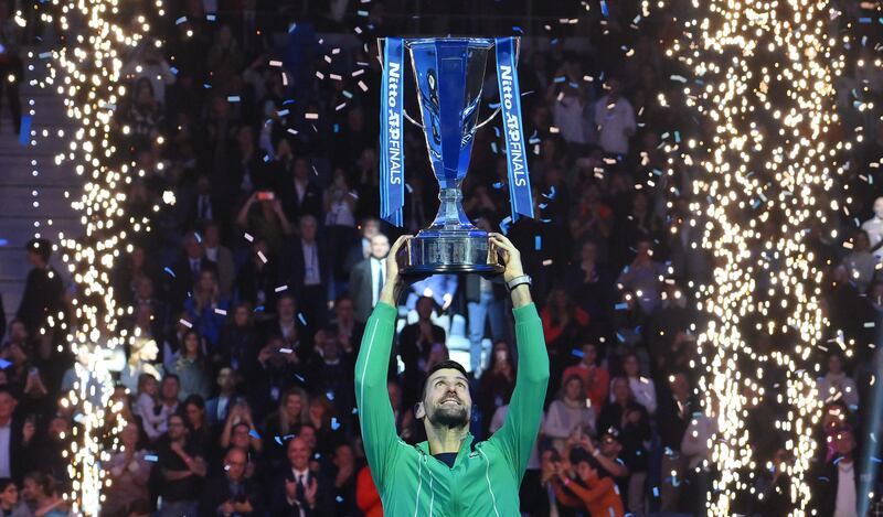 ATP Finals, Djokovic trionfa contro Sinner: le immagini più belle della finale 19