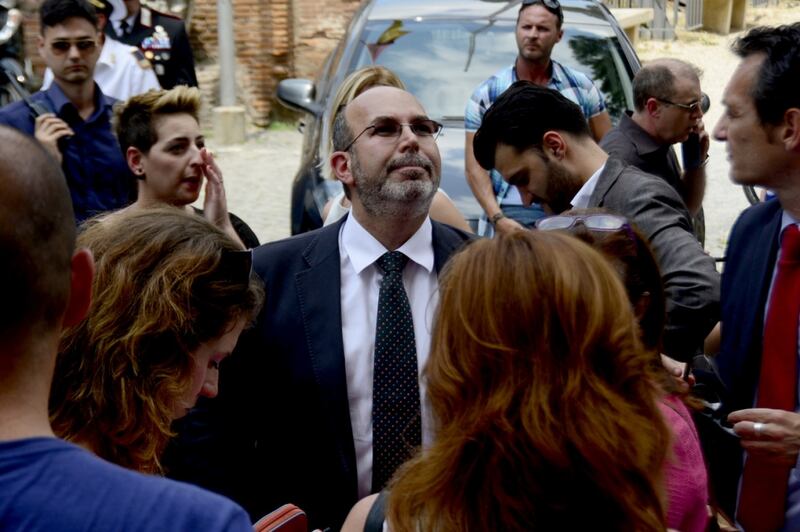 Proteste davanti al Campidoglio 6
