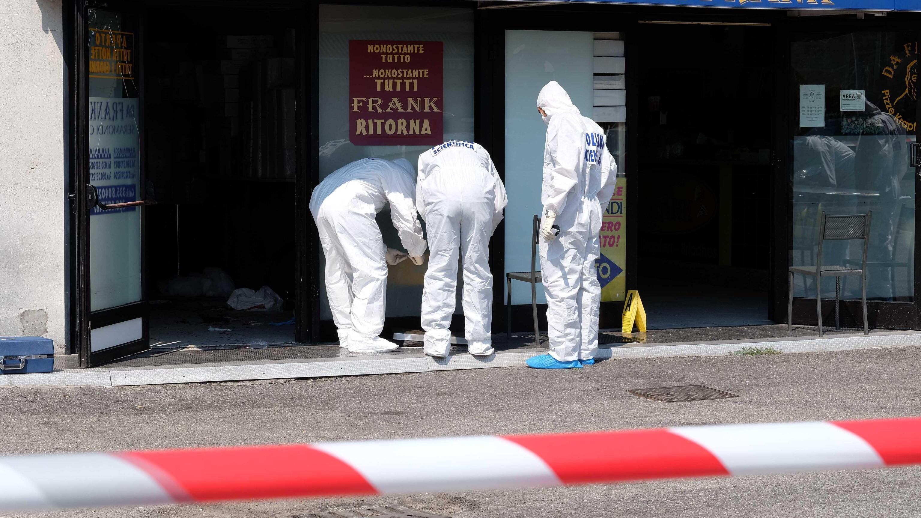Brescia, il killer ha ucciso e poi ha parlato in tv