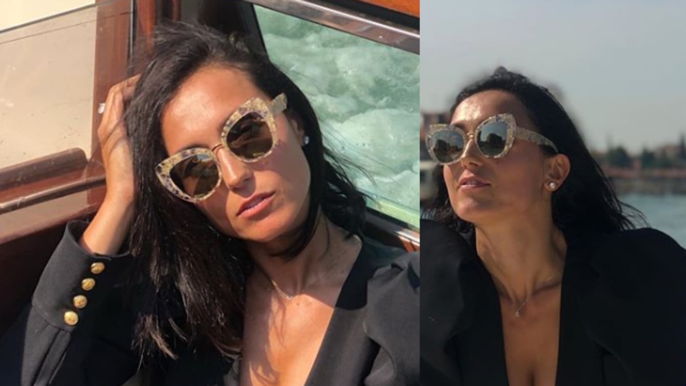 La scollatura di Caterina Balivo al Festival di Venezia divide il web