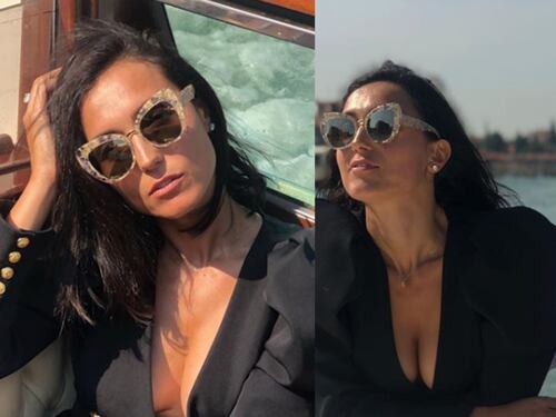 La scollatura di Caterina Balivo al Festival di Venezia divide il web