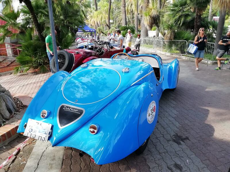 A Ospedaletti la rievocazione del Gran Premio di Sanremo con i bolidi d'epoca 2