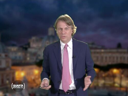Covid, Nicola Porro in isolamento: conduce Quarta Repubblica da casa