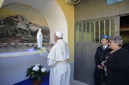 La Messa del Papa alla Casa di reclusione di Paliano 4