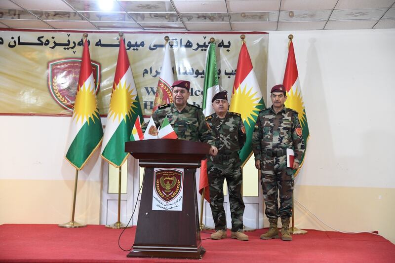 Iraq: gli istruttori italiani addestrano le Forze di Sicurezza curde 1