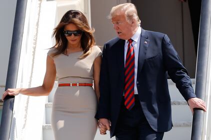 Melania Trump nel Regno Unito 3