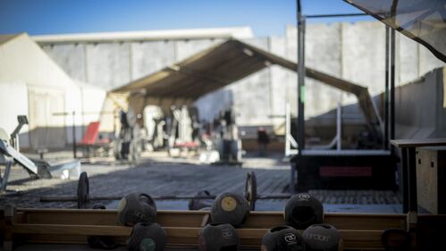 Le truppe inglesi lasciano Camp Baston alle forze afghane 14