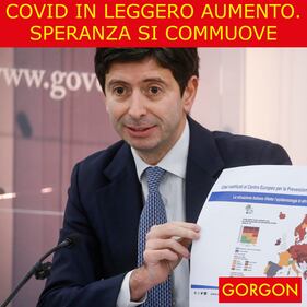 Ecco la satira del giorno. Covid in leggero aumento 1