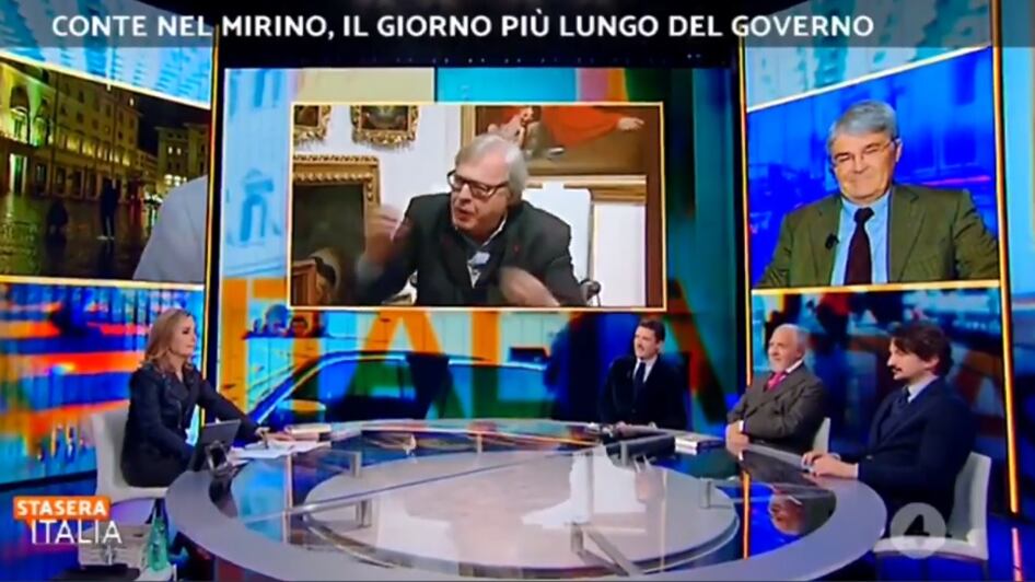 Vittorio Sgarbi asfalta M5s e Pd: "Un governo di dementi"