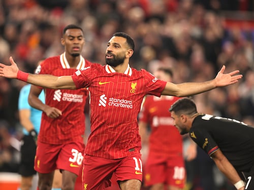 Il Bologna ci crede fino all'ultimo ma Salah lo gela ed è festa Reds