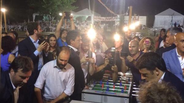 Renzi, la Playstation e la rivincita del biliardino