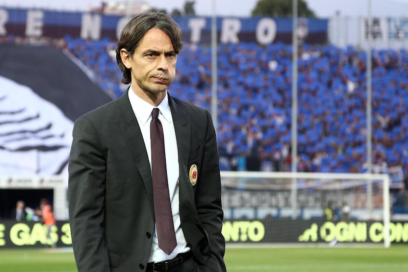 Inzaghi Atalanta Milan 2015