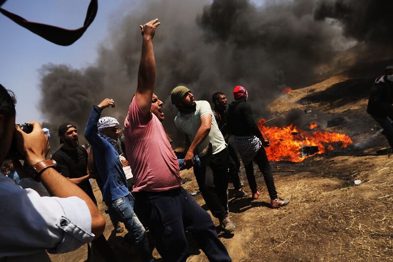 Ambasciata Usa a Gerusalemme, scontri a Gaza 1