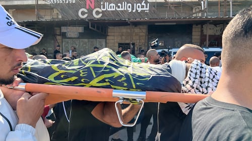 I funerali delle vittime palestinesi a Jenin 1