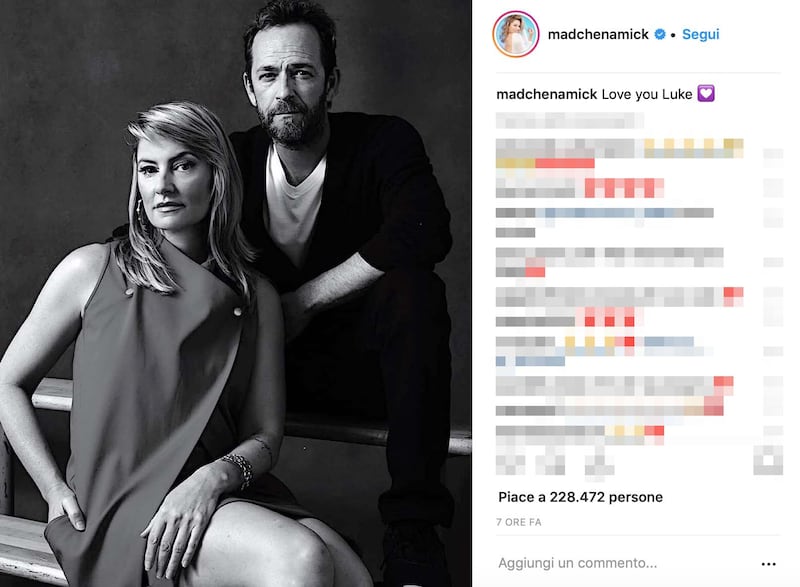 Luke Perry, il sostegno social dei vip: foto 4